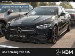 Unilack schwarz Gebraucht 2022 Mercedes C300e AMG Limousine | 39.420 € (Teuer)