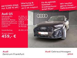 Mythosschwarz metallic Gebraucht 2023 Audi Q5 S-Line SUV | 41.950 € (Guter Preis)