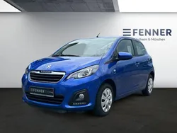 Blau Gebraucht 2021 Peugeot 108 Active Kleinwagen | 9.490 € (Fairer Preis)