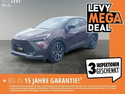 Dunkel amethyst metallic/ dach schwarz Gebraucht 2024 Toyota C-HR Team SUV | 28.890 € (Fairer Preis)