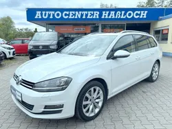 Weiß Gebraucht 2014 VW Golf VII Highline Kombi | 10.490 € (Fairer Preis)