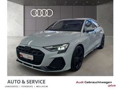 Weiß gletscherweiß metallic metallic Gebraucht 2024 Audi A3 Sportback S-Line Kleinwagen | 44.440 € (Teuer)