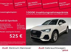 Ibisweiß Gebraucht 2021 Audi Q3 Sportback Ambiente SUV | 32.450 € (Etwas zu teuer)