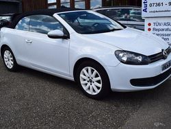 Weiß Gebraucht 2012 VW Golf Cabriolet Basis Cabrio | 6.990 € (Fairer Preis)