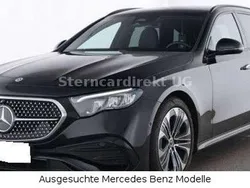Obsidianschwarzmetallic Gebraucht 2024 Mercedes E220 AMG Kombi | 52.890 € (Etwas zu teuer)