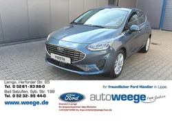 Blau (metallic) Gebraucht 2023 Ford Fiesta Titanium Kleinwagen | 17.990 € (Fairer Preis)