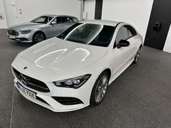 Weiß Gebraucht 2023 Mercedes CLA250e AMG line Limousine | 41.690 €