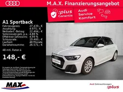Gletscherweiß metallic Gebraucht 2024 Audi A1 S-Line Kleinwagen | 27.439 € (Fairer Preis)