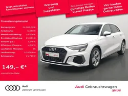 Ibisweiss Gebraucht 2022 Audi A3 Sportback e-tron S-Line Limousine | 24.988 € (Guter Preis)