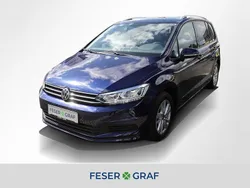 Atlantik blue metallic Gebraucht 2021 VW Touran Comfortline Van / Kleinbus | 18.940 € (Guter Preis)