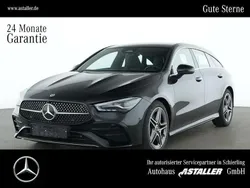 Metalliclack kosmosschwarz Gebraucht 2024 Mercedes CLA220 Shooting Brake AMG line Kombi | 37.800 € (Fairer Preis)