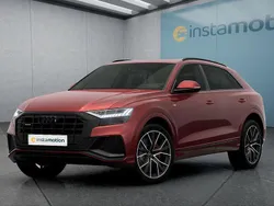 Rot Gebraucht 2021 Audi Q8 S-Line SUV | 73.549 € (Teuer)