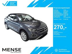 Grau Gebraucht 2025 VW T-Roc Cabriolet Style Cabrio | 27.995 € (Guter Preis)