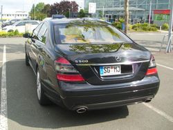 Schwarz Gebraucht 2009 Mercedes S500 AMG line Limousine | 16.500 € (Fairer Preis)