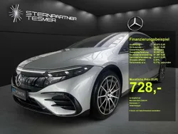 Silber hightechsilber metallic Gebraucht 2022 Mercedes EQS450+ AMG Limousine | 58.330 € (Guter Preis)
