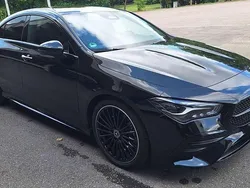 Schwarz Gebraucht 2025 Mercedes CLA200 AMG line Coupé | 35.500 € (Guter Preis)