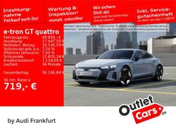 Suzukagrau metallic Gebraucht 2022 Audi e-tron GT quattro Ambiente Limousine | 49.850 € (Superpreis)