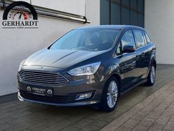 Grau Gebraucht 2018 Ford Grand C-Max Titanium Van / Kleinbus | 9.490 € (Guter Preis)