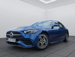 Blau Gebraucht 2023 Mercedes C200 AMG line Limousine | 41.890 € (Fairer Preis)