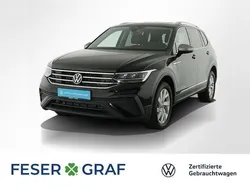 Deep black perleffekt Gebraucht 2022 VW Tiguan Allspace Life SUV | 29.643 € (Superpreis)