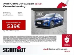 Ultrablau metallic Gebraucht 2024 Audi Q8 e-tron S-Line SUV | 70.840 € (Teuer)