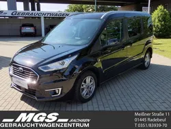 Obsidianschwarz metallic Gebraucht 2022 Ford Grand Tourneo Connect Titanium Van / Kleinbus | 28.950 € (Fairer Preis)