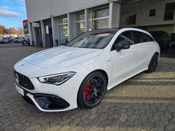 Weiß Gebraucht 2020 Mercedes CLA45 AMG Shooting Brake AMG Kombi | 39.890 € (Fairer Preis)