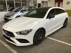 Weiß metallic Gebraucht 2019 Mercedes CLA220 Shooting Brake AMG line Kombi | 27.600 € (Fairer Preis)