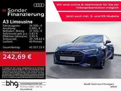 Blau Gebraucht 2025 Audi A3 S-Line Limousine | 34.900 € (Fairer Preis)