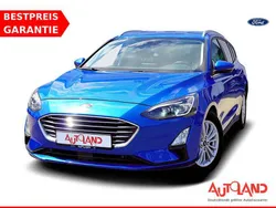 Dynamic blau metallic (metallic) Gebraucht 2021 Ford Focus Titanium Kombi | 19.950 € (Fairer Preis)
