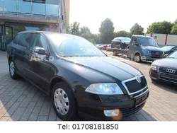 Schwarz Gebraucht 2008 Skoda Octavia Ambiente Kombi | 999 € (Superpreis)