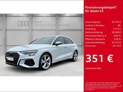 Weiss Gebraucht 2024 Audi S3 Ambiente Limousine | 45.575 € (Etwas zu teuer)