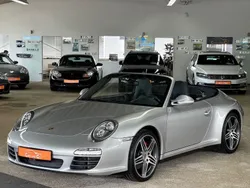 Arktissilbermetallic Gebraucht 2010 Porsche 911 Carrera 4S Cabriolet Cabrio | 76.497 € (Fairer Preis)