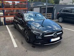 Schwarz Gebraucht 2020 Mercedes A220 AMG line Limousine | 23.500 € (Superpreis)