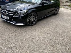 Schwarz Gebraucht 2016 Mercedes C250 AMG line Kombi | 16.750 € (Fairer Preis)