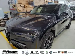 Schwarz Gebraucht 2024 Alfa Romeo Stelvio Veloce SUV | 41.385 € (Fairer Preis)