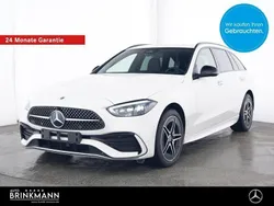 Weiß Gebraucht 2024 Mercedes C300e AMG Line Premium Limousine | 44.680 € (Superpreis)