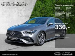 Mountain grey metallic Gebraucht 2024 Mercedes CLA200 Shooting Brake AMG Kombi | 34.880 € (Fairer Preis)