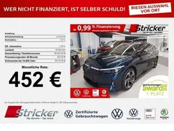 Aquamarinblau metallic Gebraucht 2024 VW ID.7 GTX Limousine | 52.949 € (Superpreis)