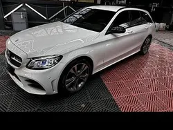 Weiß Gebraucht 2019 Mercedes C220 AMG Kombi | 26.666 € (Etwas zu teuer)