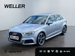 Floret silver metallic (silber) Gebraucht 2018 Audi A3 S-Line Limousine | 21.390 € (Guter Preis)