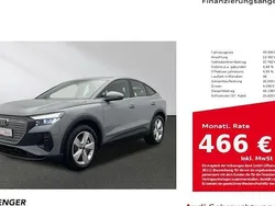 Grau Gebraucht 2022 Audi Q4 e-tron Ambiente SUV | 49.990 €