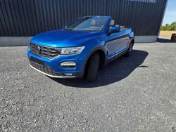 Blau Gebraucht 2021 VW T-Roc Cabriolet Style Cabrio | 24.400 € (Fairer Preis)