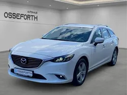 Weiss Gebraucht 2018 Mazda 6 Exclusive-Line Kombi | 18.590 € (Guter Preis)
