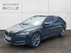 Schwarz Gebraucht 2021 Skoda Superb SportLine Kombi | 30.990 € (Guter Preis)