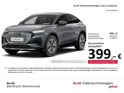 Kieselgrau Gebraucht 2025 Audi Q4 Sportback e-tron S-Line SUV | 46.855 € (Teuer)