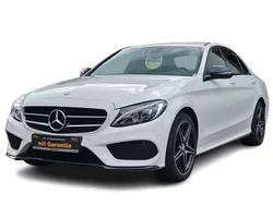 Weiß Gebraucht 2016 Mercedes C250 AMG line Limousine | 24.480 € (Fairer Preis)