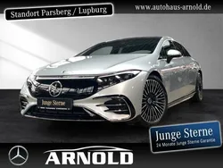 Hightechsilber Gebraucht 2023 Mercedes EQS580 AMG line Limousine | 83.899 € (Etwas zu teuer)