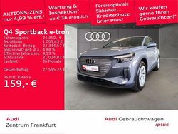 Kieselgrau/kieselgrau Gebraucht 2023 Audi Q4 Sportback e-tron Comfort SUV | 24.350 € (Superpreis)
