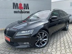 Schwarz Gebraucht 2018 Skoda Superb SportLine Kombi | 24.900 € (Teuer)